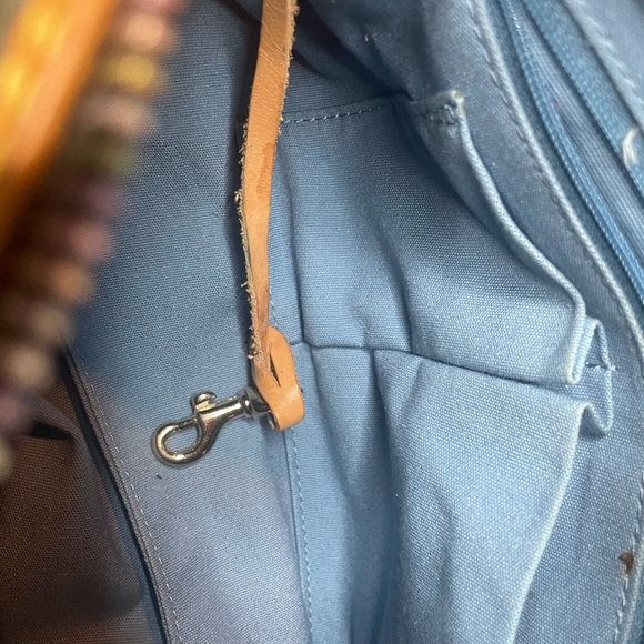 Dooney & Bourke Y2K "IT" Monogram Barrel Vintage Rainbow Bag - Picture 16 of 16